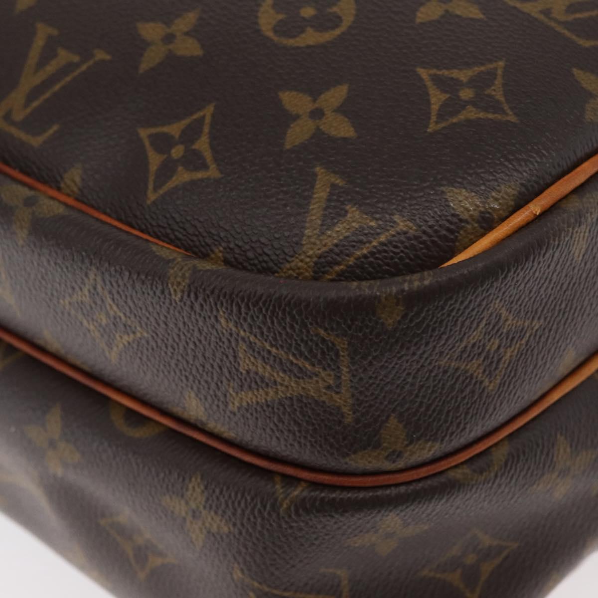 LOUIS VUITTON Monogram Reporter PM Shoulder Bag M45254 LV Auth 179671