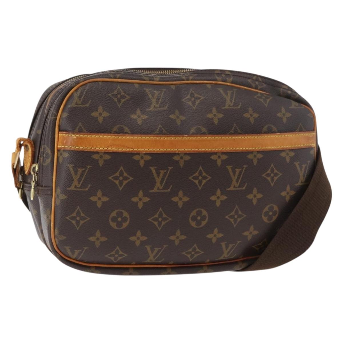 LOUIS VUITTON Monogram Reporter PM Shoulder Bag M45254 LV Auth 179671