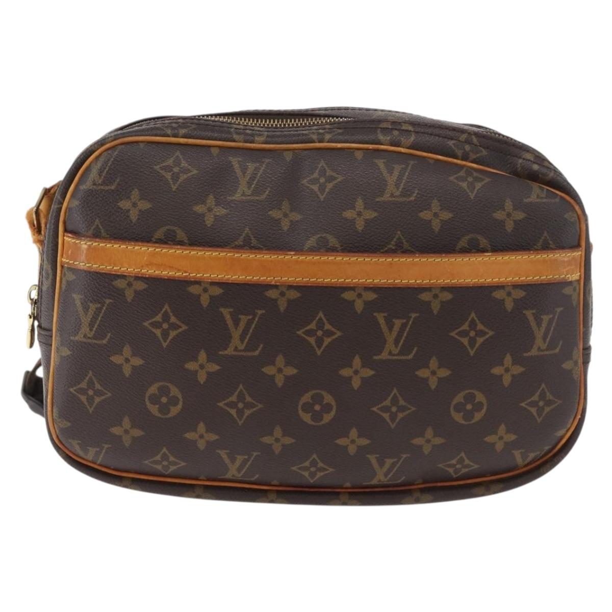 LOUIS VUITTON Monogram Reporter PM Shoulder Bag M45254 LV Auth 179671