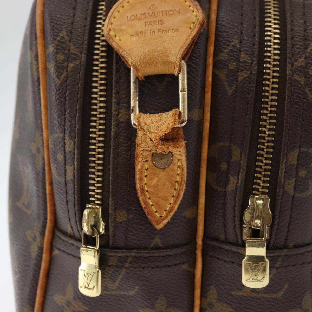 LOUIS VUITTON Monogram Reporter PM Shoulder Bag M45254 LV Auth 179671