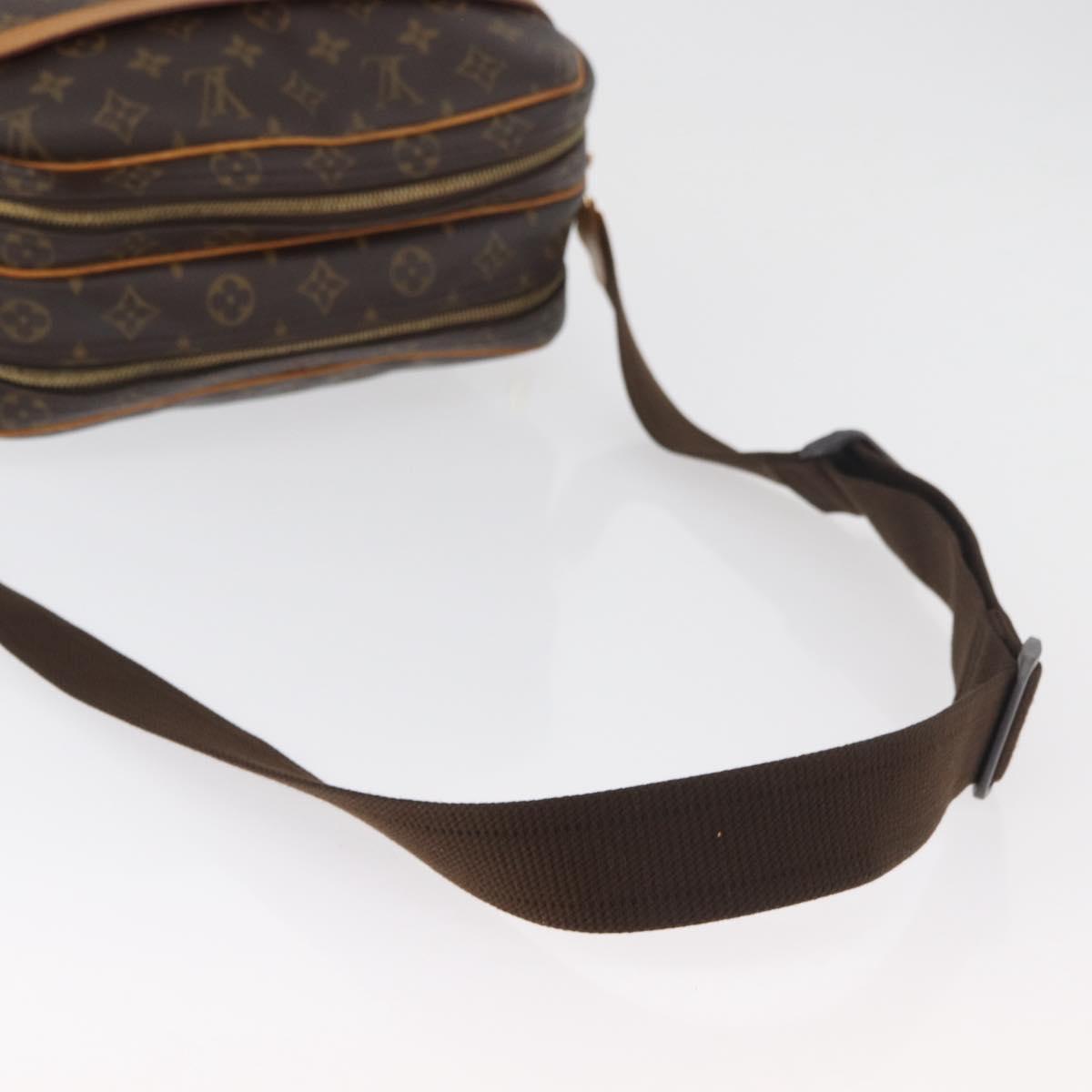 LOUIS VUITTON Monogram Reporter PM Shoulder Bag M45254 LV Auth 179671