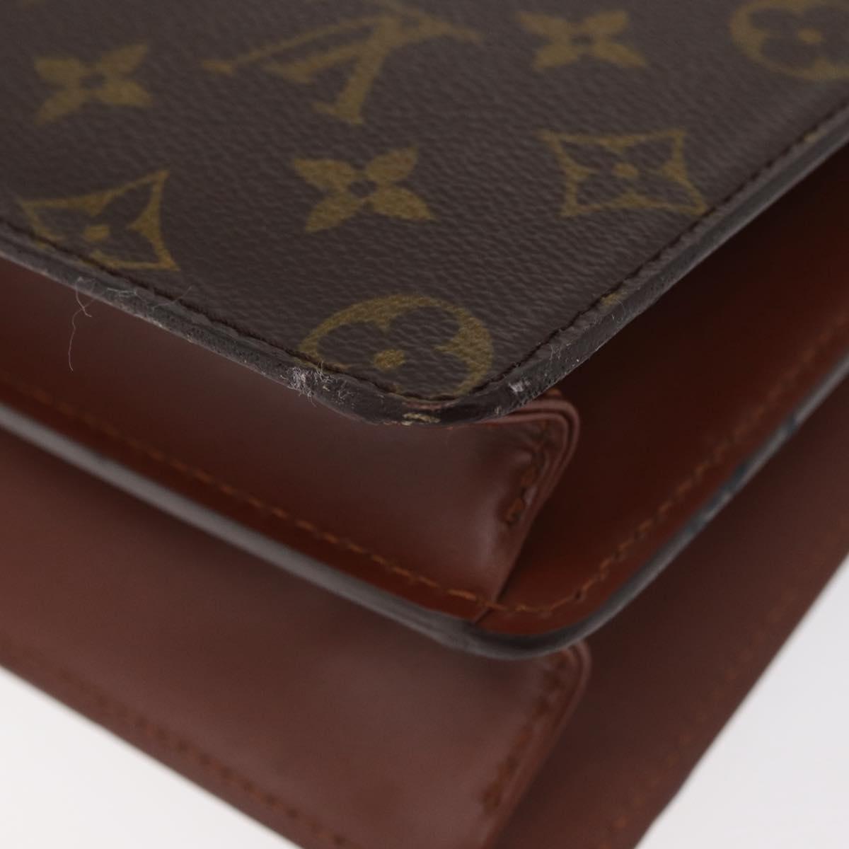 LOUIS VUITTON Monogram Concorde Hand Bag M51190 LV Auth 179672A