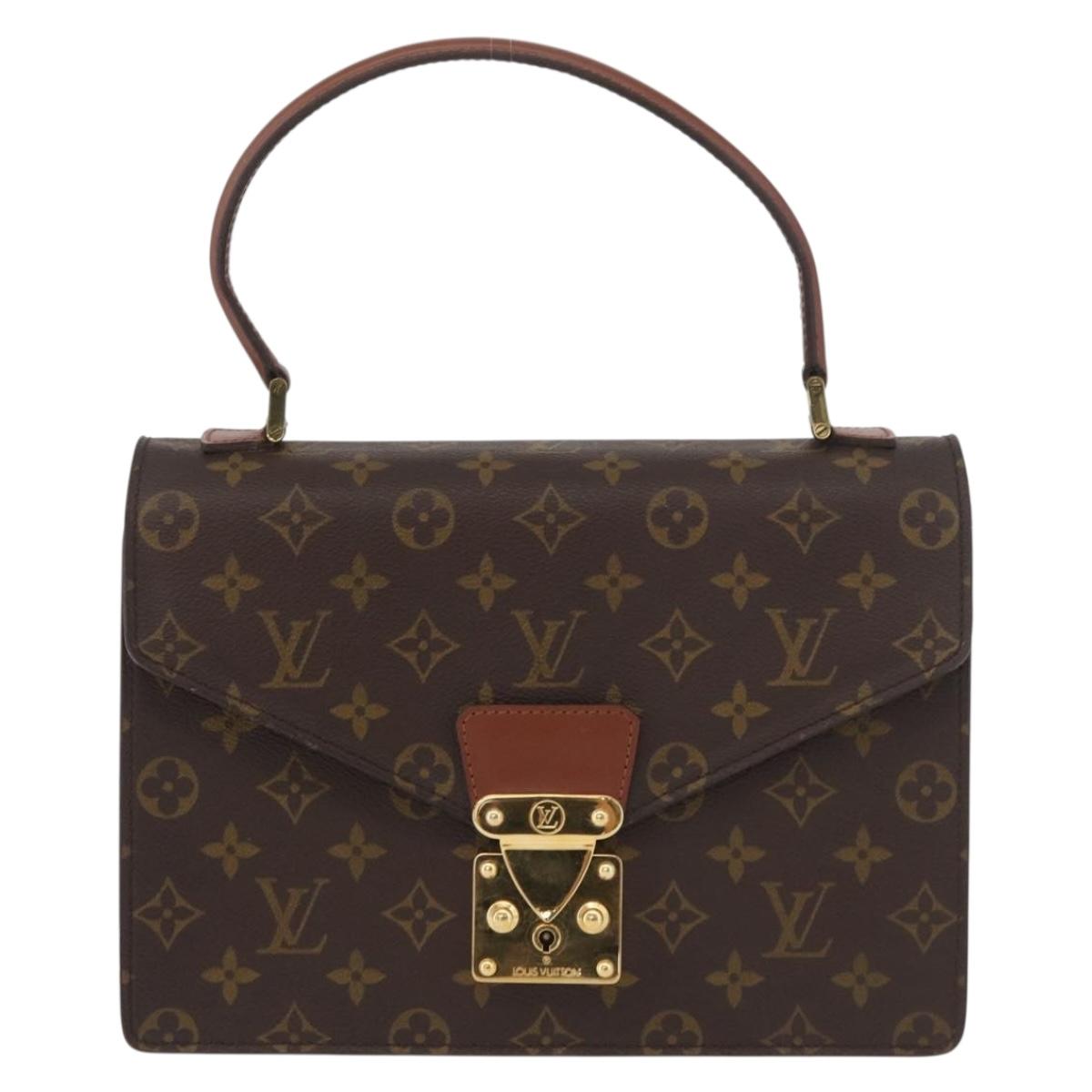LOUIS VUITTON Monogram Concorde Hand Bag M51190 LV Auth 179672A