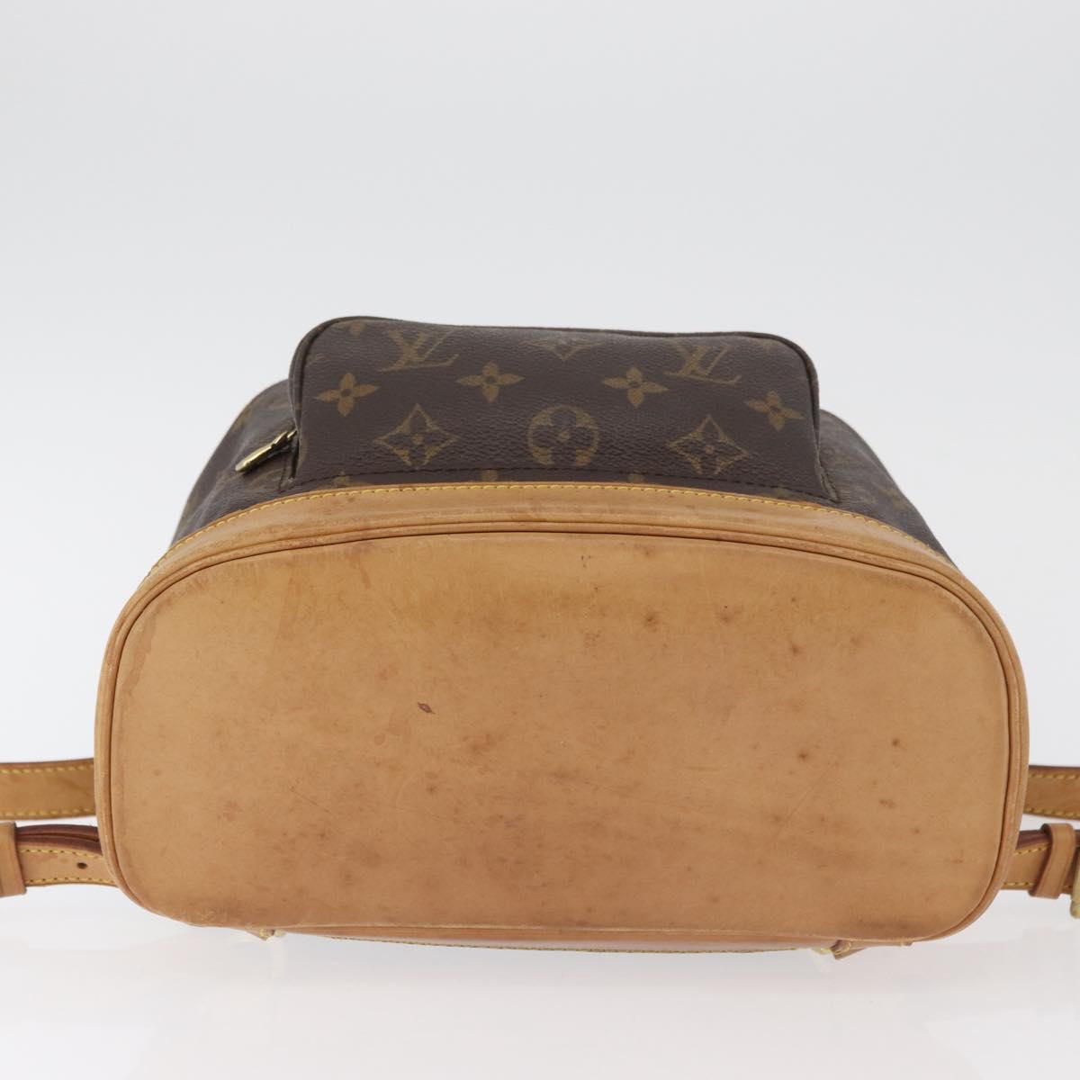 LOUIS VUITTON Monogram Montsouris MM Backpack M51136 LV Auth 179675A