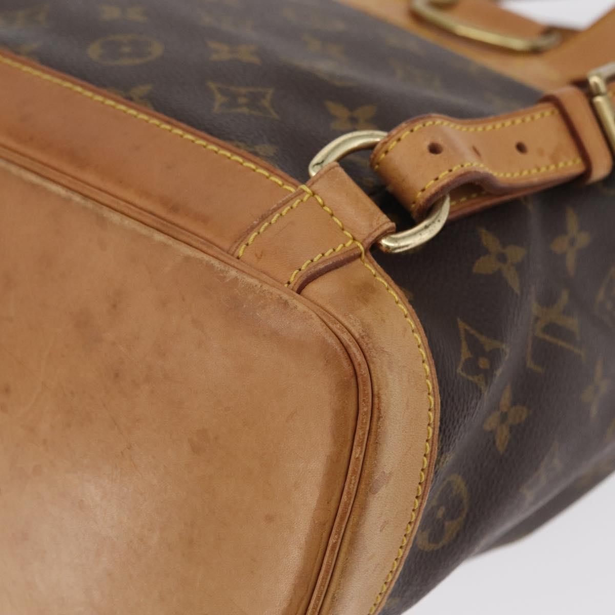LOUIS VUITTON Monogram Montsouris MM Backpack M51136 LV Auth 179675A