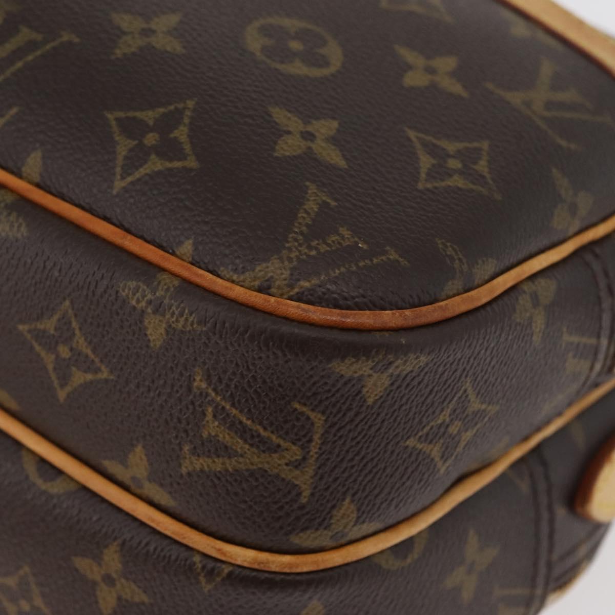LOUIS VUITTON Monogram Reporter PM Shoulder Bag M45254 LV Auth 179677
