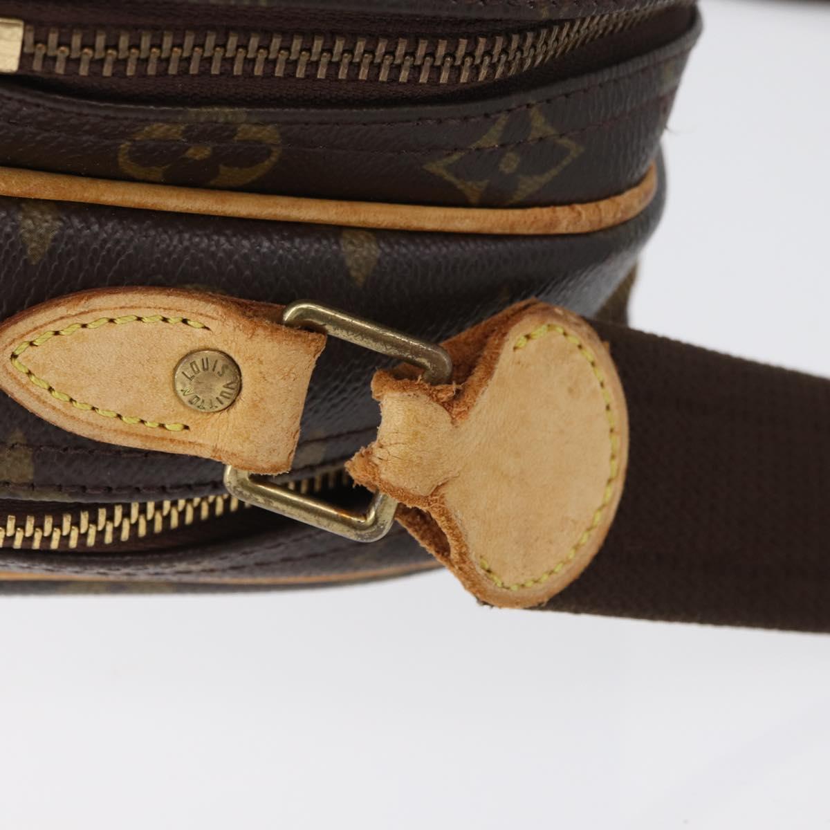 LOUIS VUITTON Monogram Reporter PM Shoulder Bag M45254 LV Auth 179677