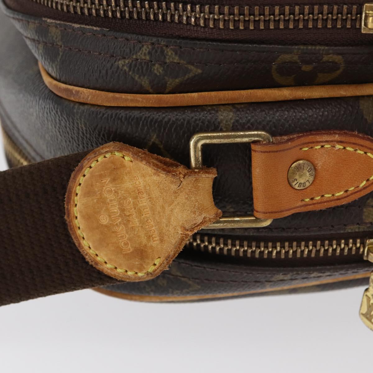 LOUIS VUITTON Monogram Reporter PM Shoulder Bag M45254 LV Auth 179677