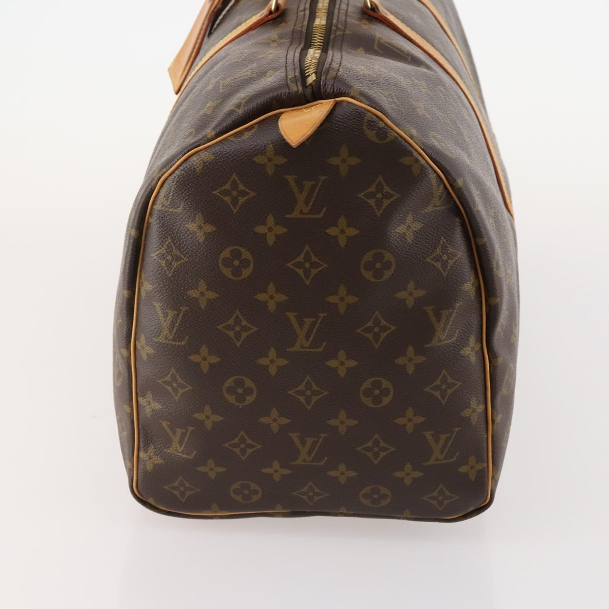 LOUIS VUITTON Monogram Keepall 50 Boston Bag M41426 LV Auth 179679A