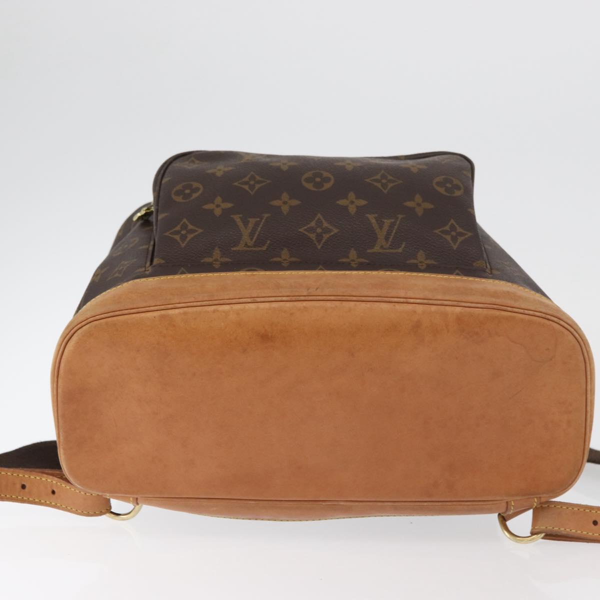 LOUIS VUITTON Monogram Montsouris GM Backpack M51135 LV Auth 179685A