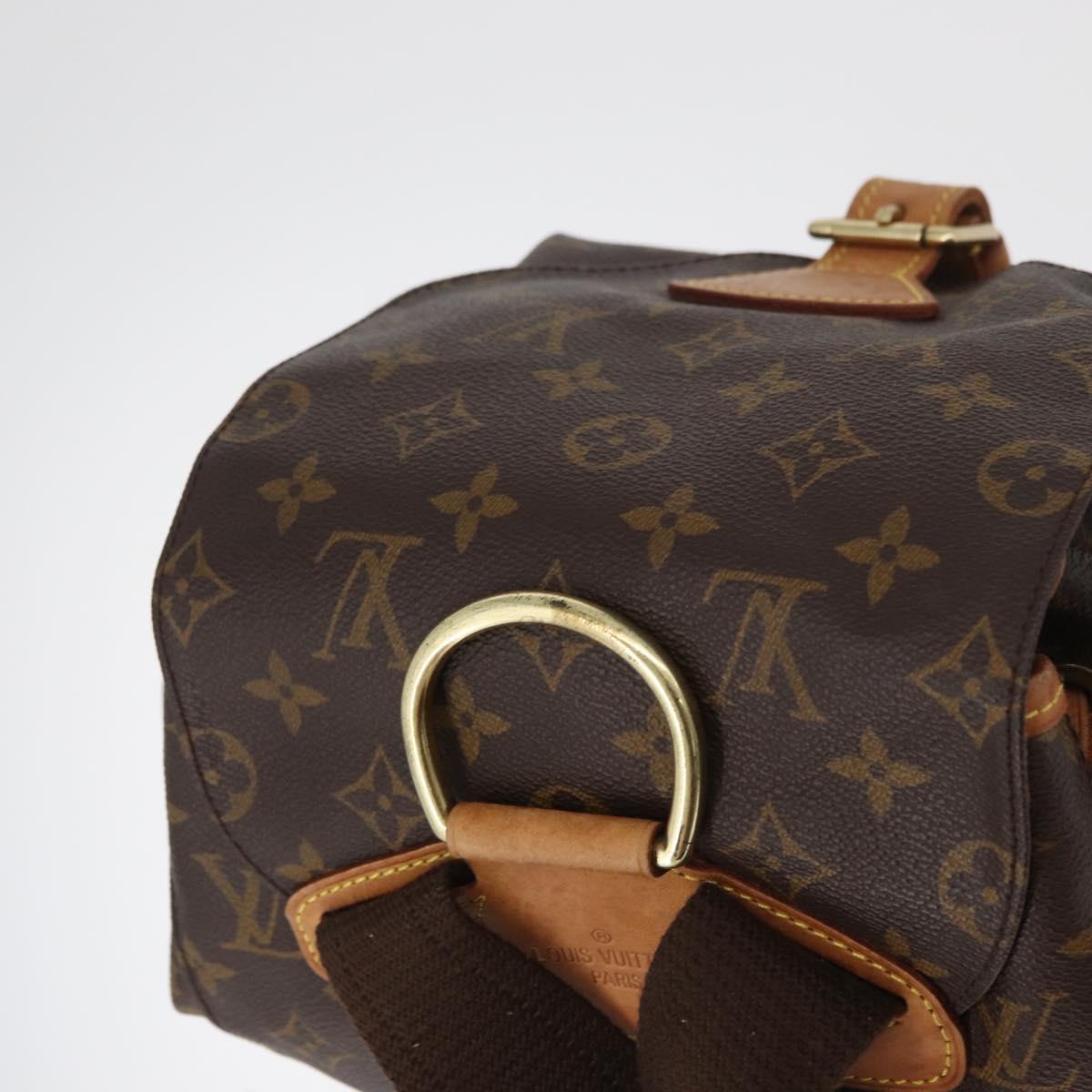 LOUIS VUITTON Monogram Montsouris GM Backpack M51135 LV Auth 179685A