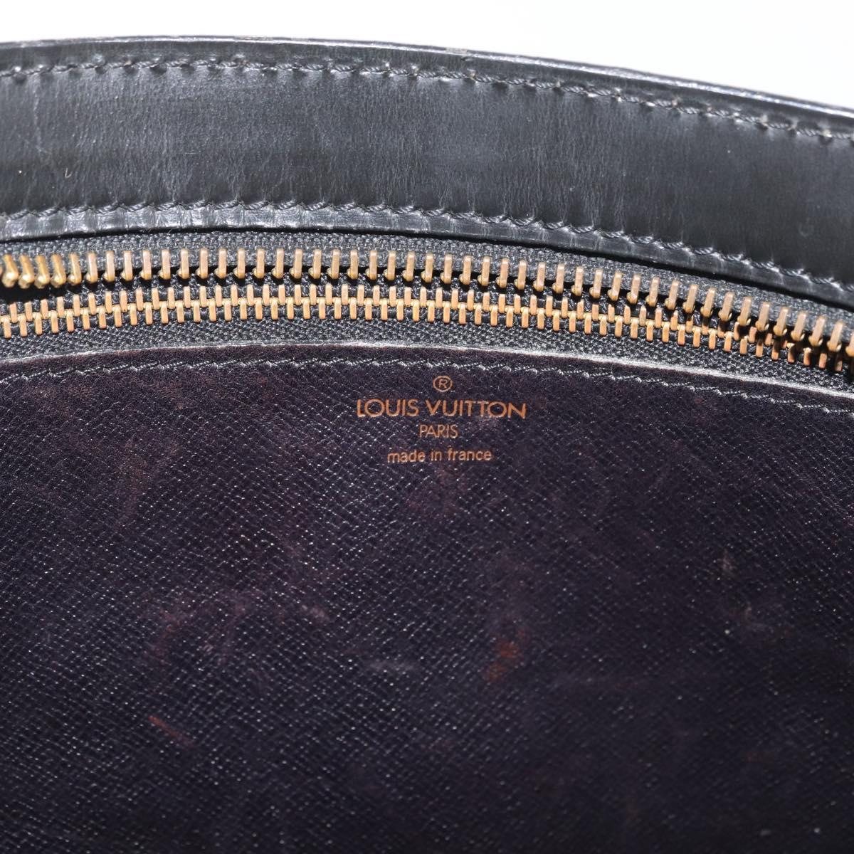 LOUIS VUITTON Epi Angian Shoulder Bag 2way Black M52112 LV Auth 179695