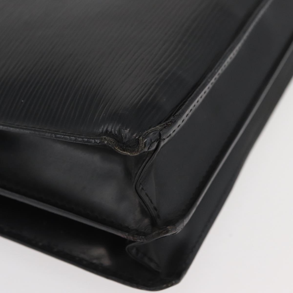 LOUIS VUITTON Epi Angian Shoulder Bag 2way Black M52112 LV Auth 179695