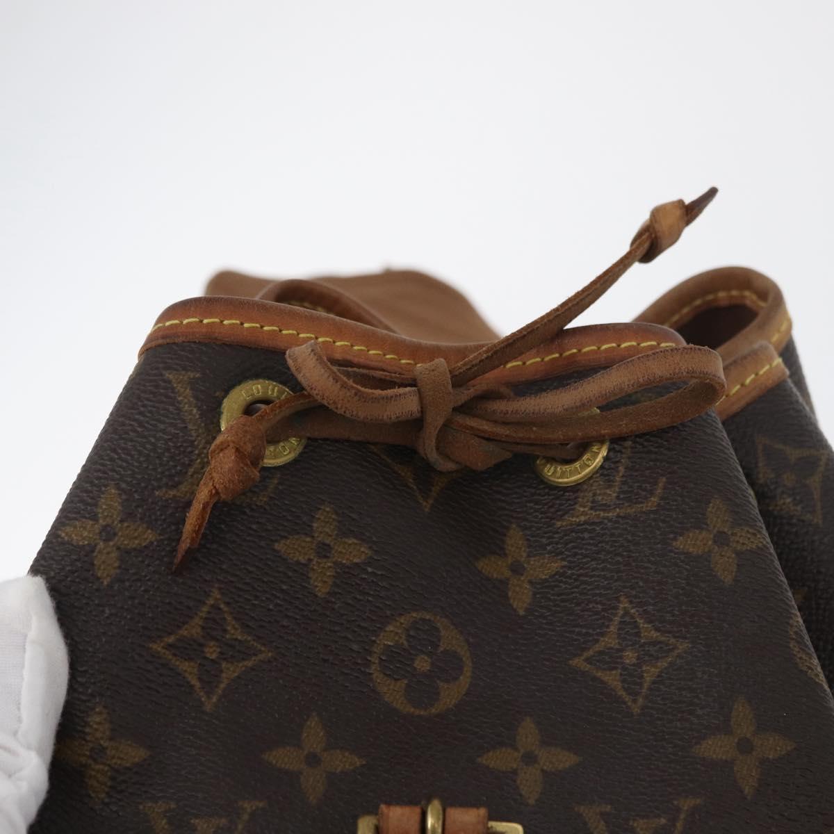 LOUIS VUITTON Monogram Montsouris MM Backpack M51136 LV Auth 179701