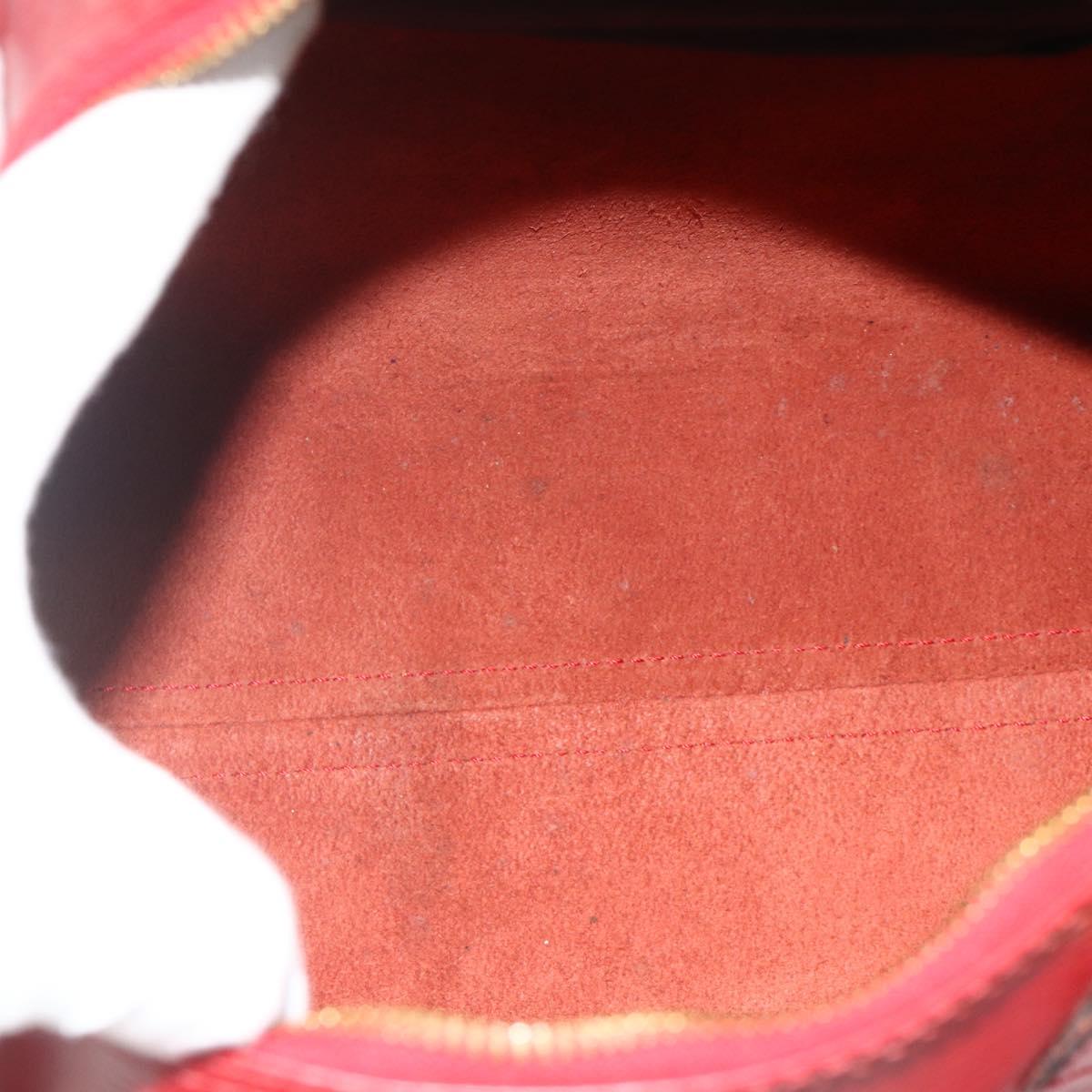 LOUIS VUITTON Epi Speedy 30 Hand Bag Castilian Red M43007 LV Auth 179738A