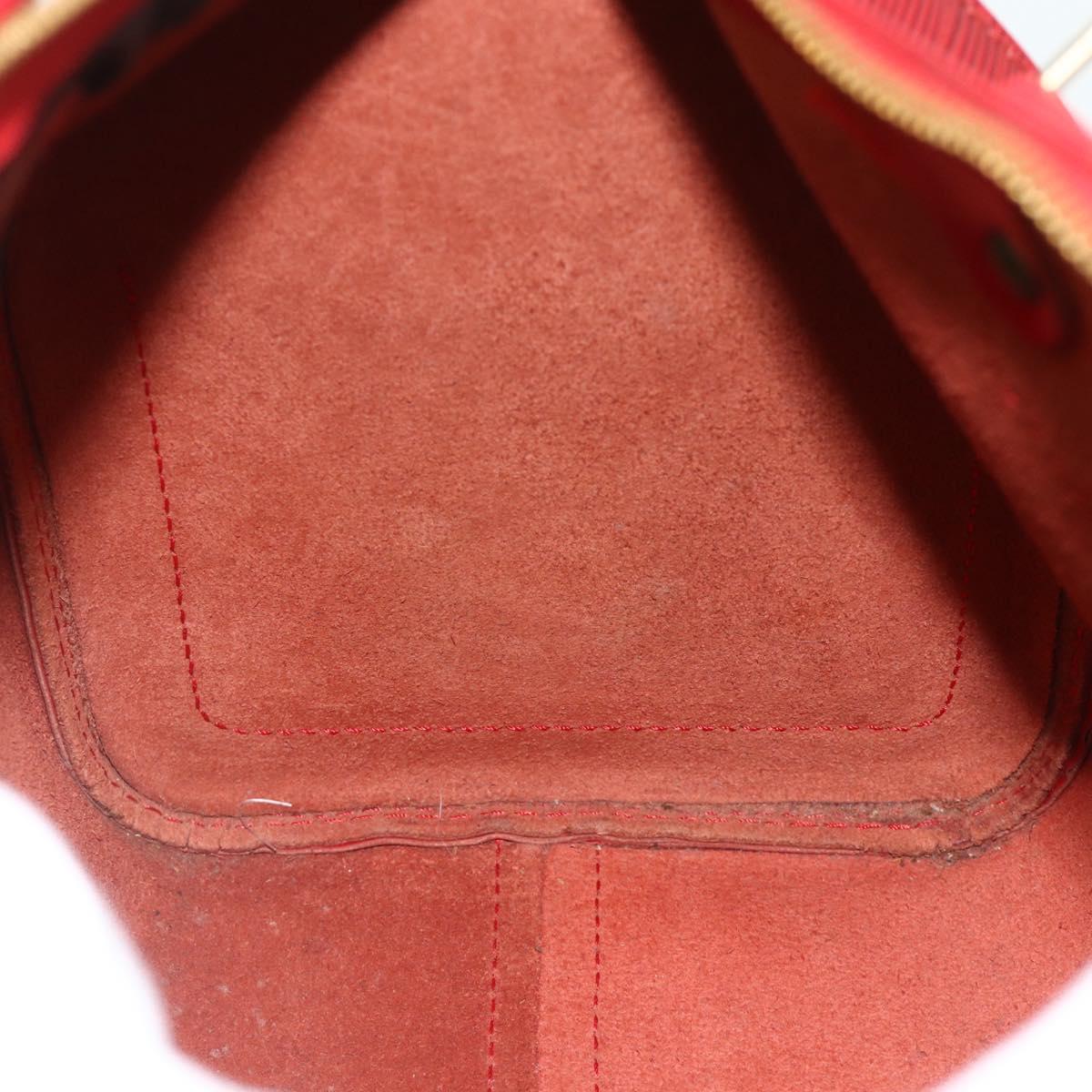 LOUIS VUITTON Epi Speedy 30 Hand Bag Castilian Red M43007 LV Auth 179738A