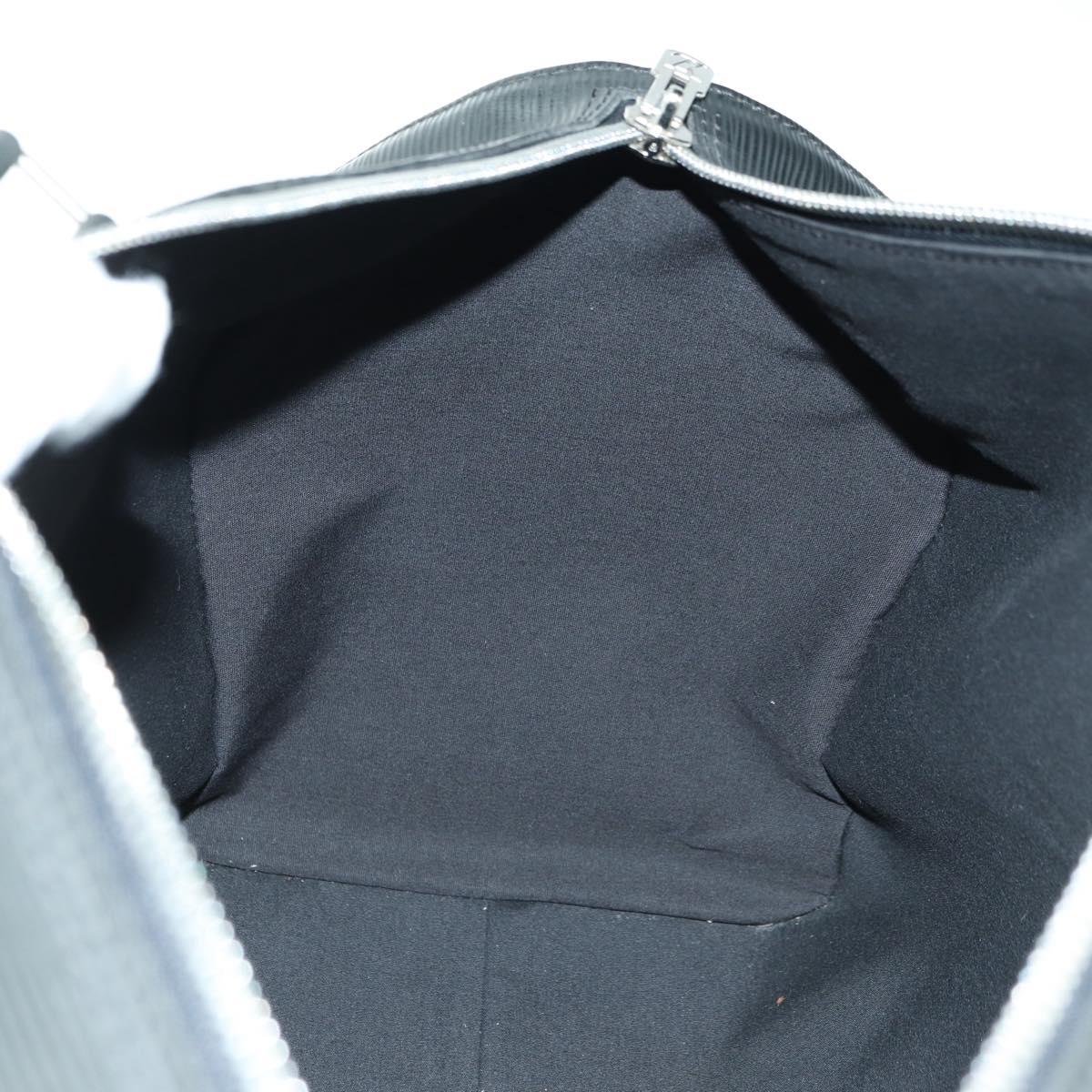 LOUIS VUITTON Epi Keepall 45 Boston Bag Black M42972 LV Auth 179740V