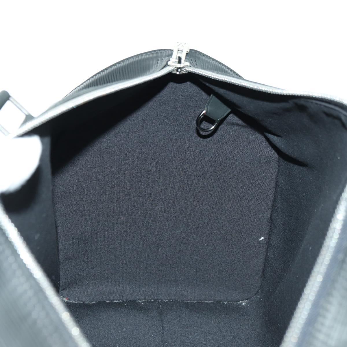 LOUIS VUITTON Epi Keepall 45 Boston Bag Black M42972 LV Auth 179740V