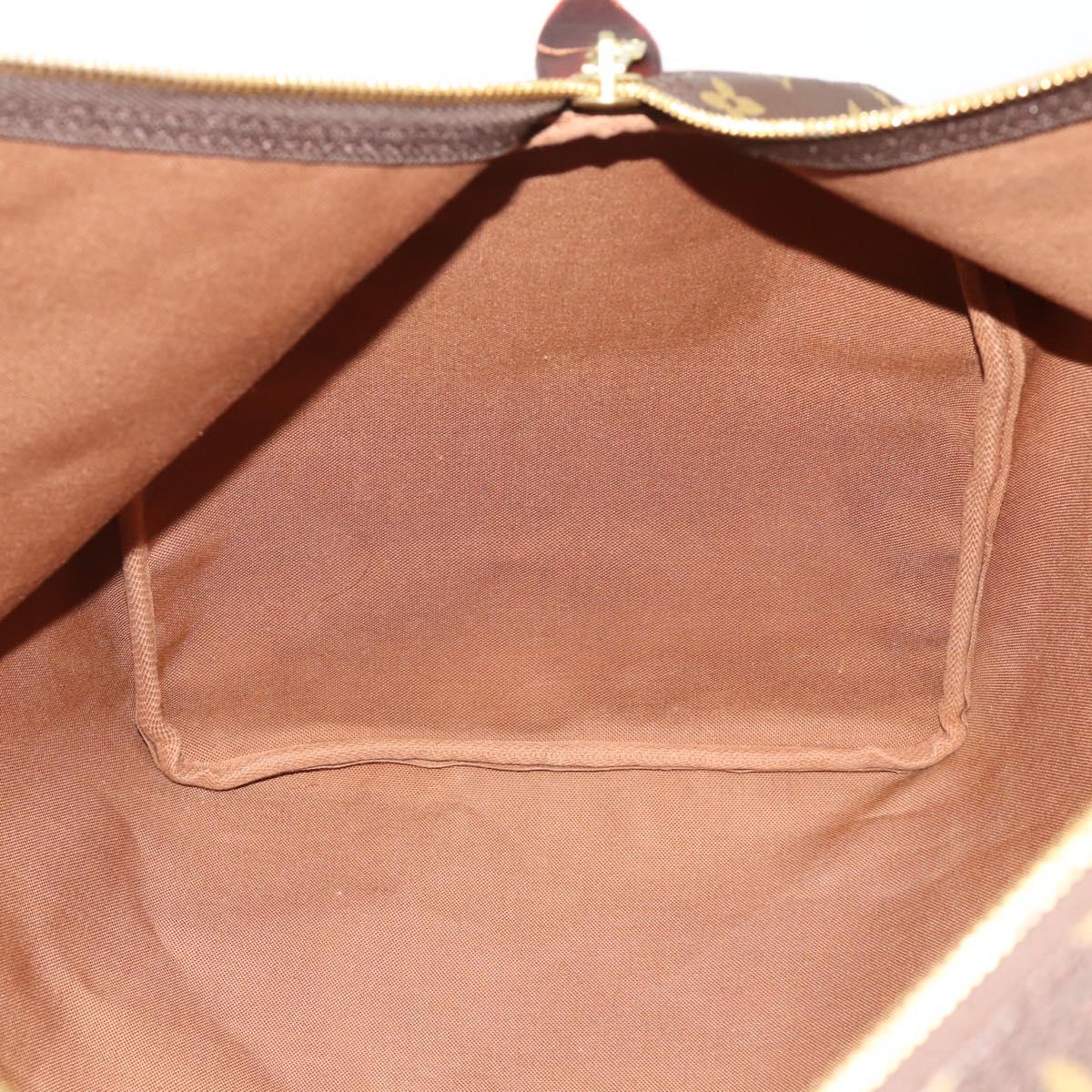LOUIS VUITTON Monogram Keepall 55 Boston Bag M41424 LV Auth 179742