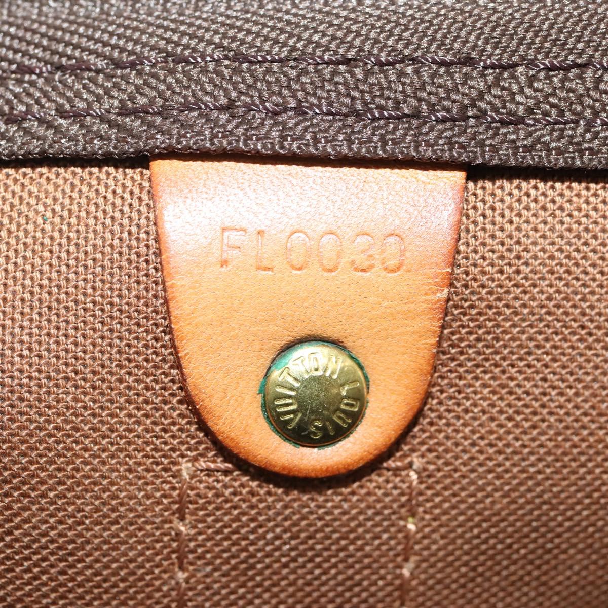 LOUIS VUITTON Monogram Keepall 55 Boston Bag M41424 LV Auth 179742