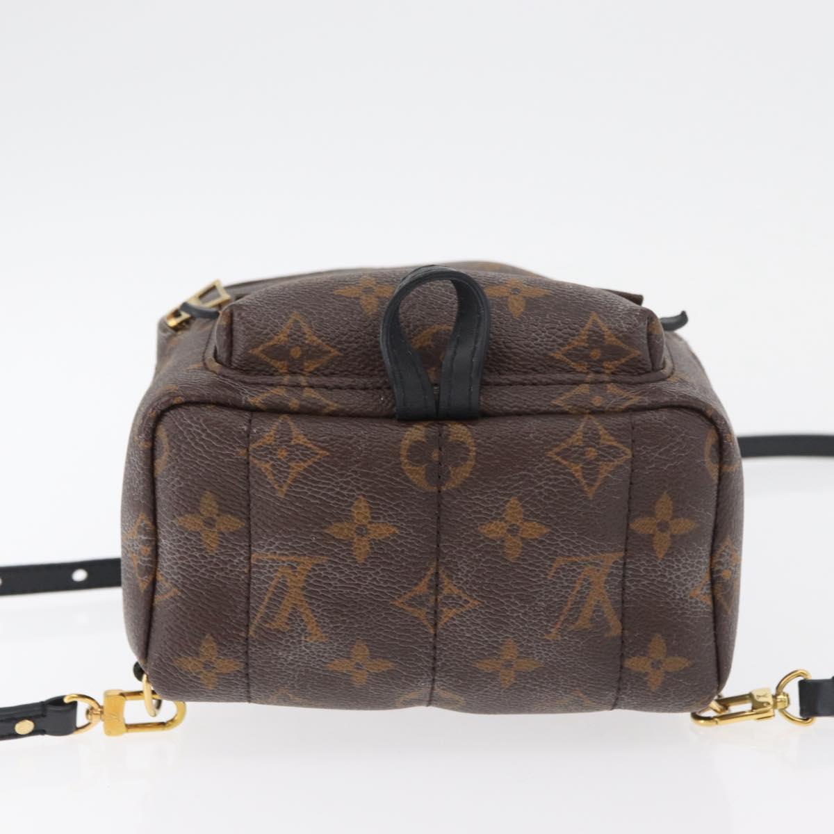 LOUIS VUITTON Monogram Palm Springs MINI Backpack M44873 LV Auth 179744A