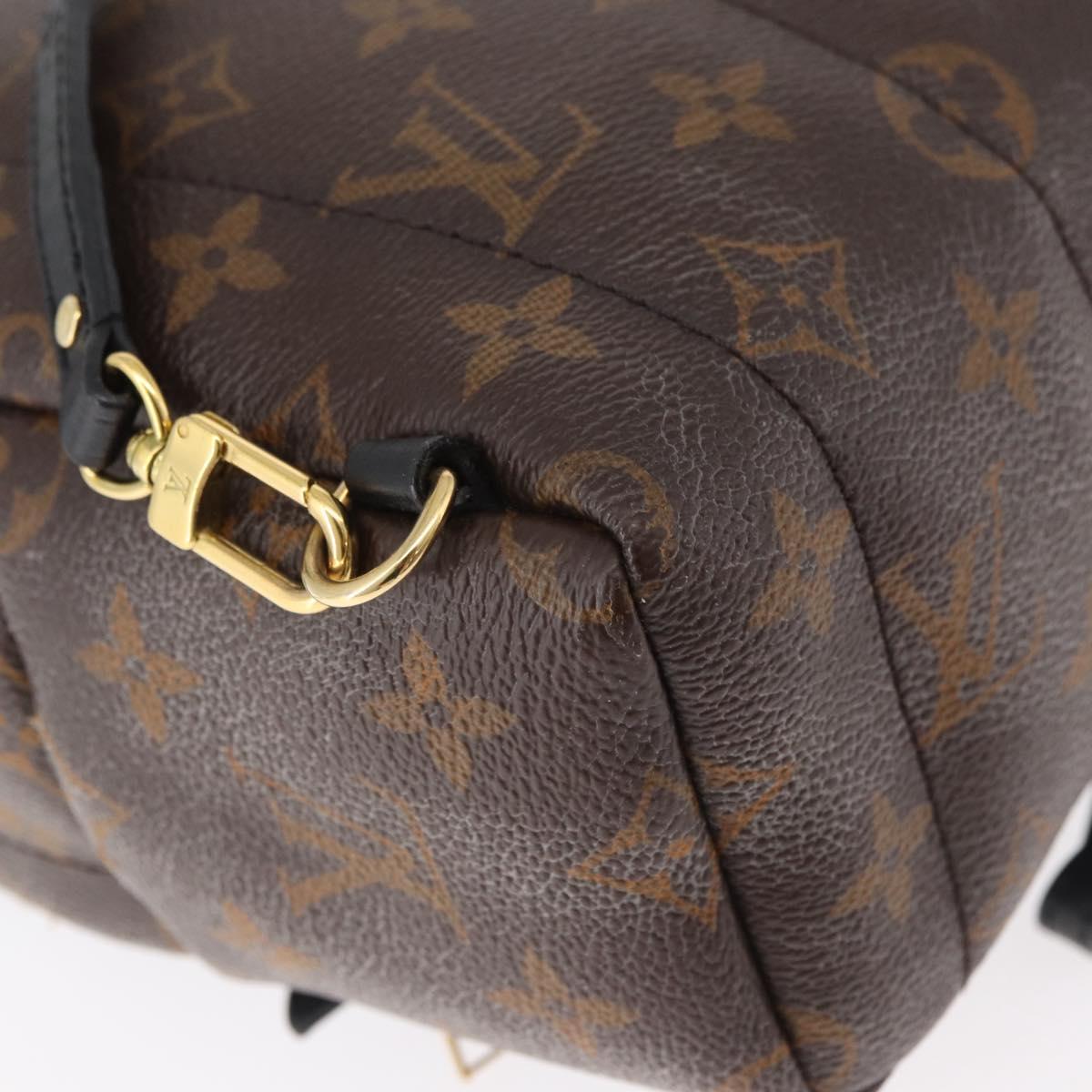 LOUIS VUITTON Monogram Palm Springs MINI Backpack M44873 LV Auth 179744A