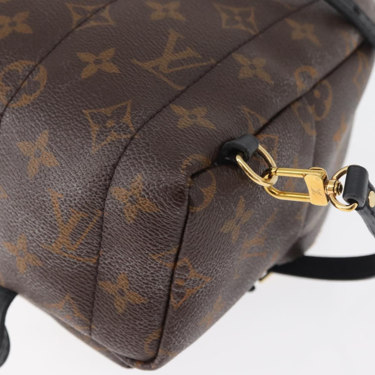 LOUIS VUITTON Monogram Palm Springs MINI Backpack M44873 LV Auth 179744A
