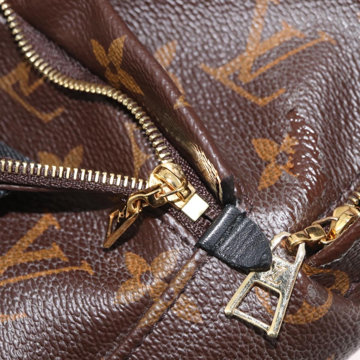 LOUIS VUITTON Monogram Palm Springs MINI Backpack M44873 LV Auth 179744A