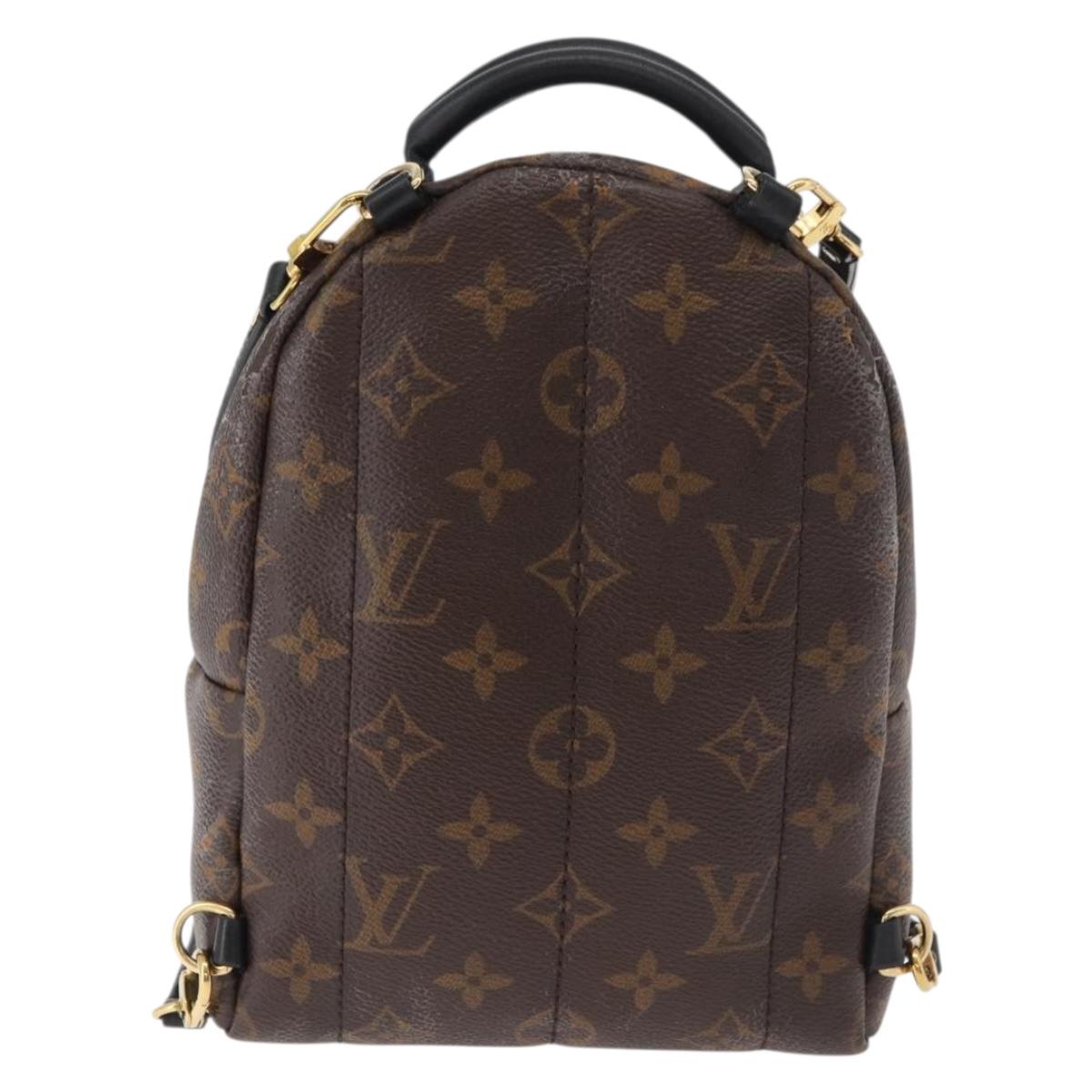 LOUIS VUITTON Monogram Palm Springs MINI Backpack M44873 LV Auth 179744A