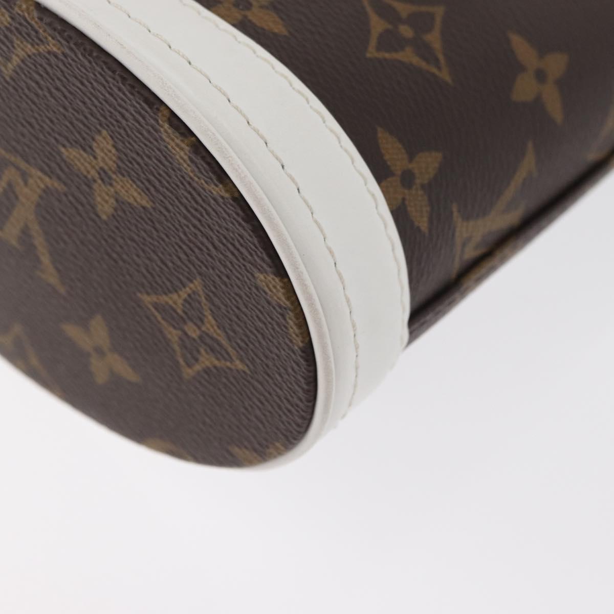LOUIS VUITTON Monogram Nano Bucket Shoulder Bag M81489 LV Auth 179745