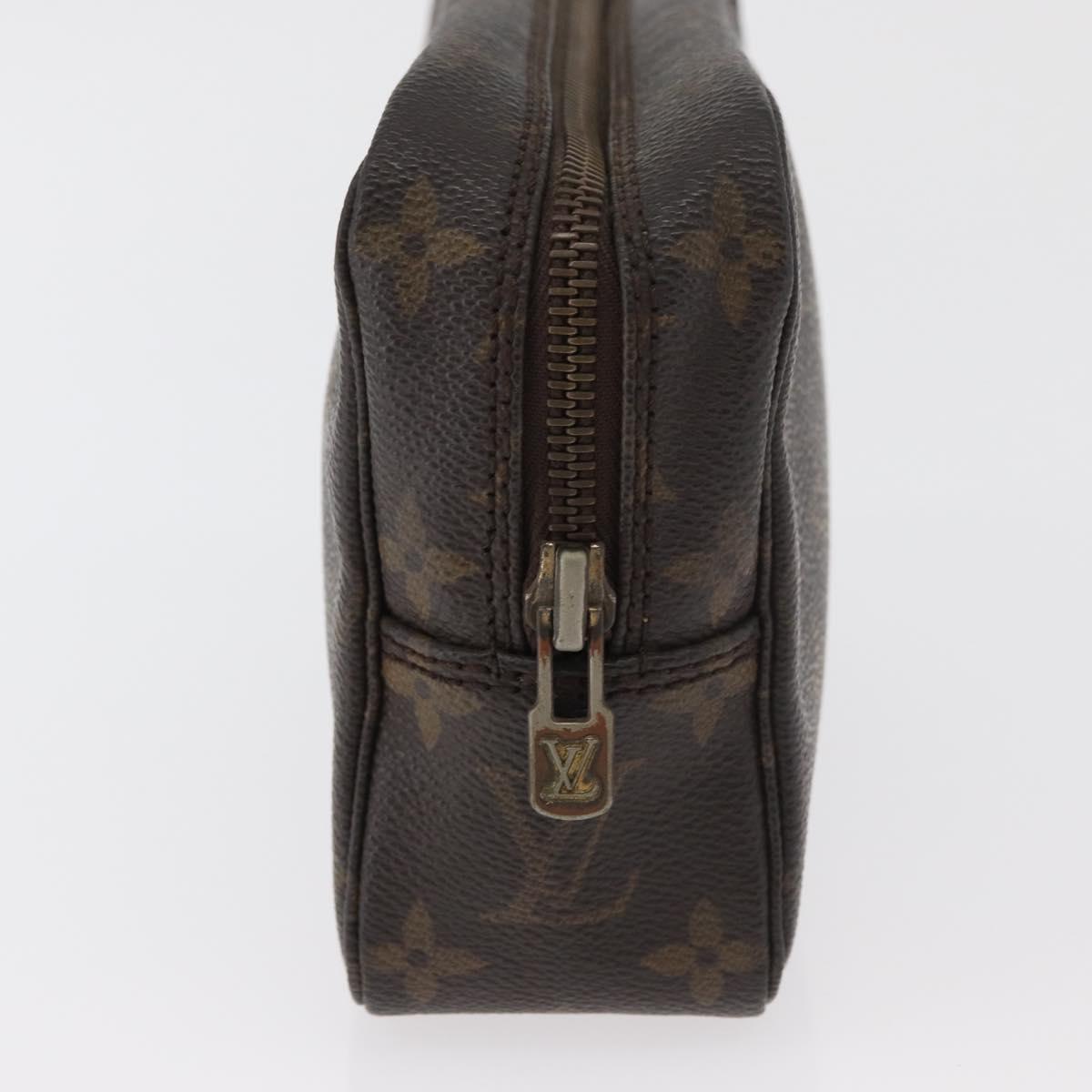 LOUIS VUITTON Monogram Trousse Toilette 18 Pouch M47526 LV Auth 179746