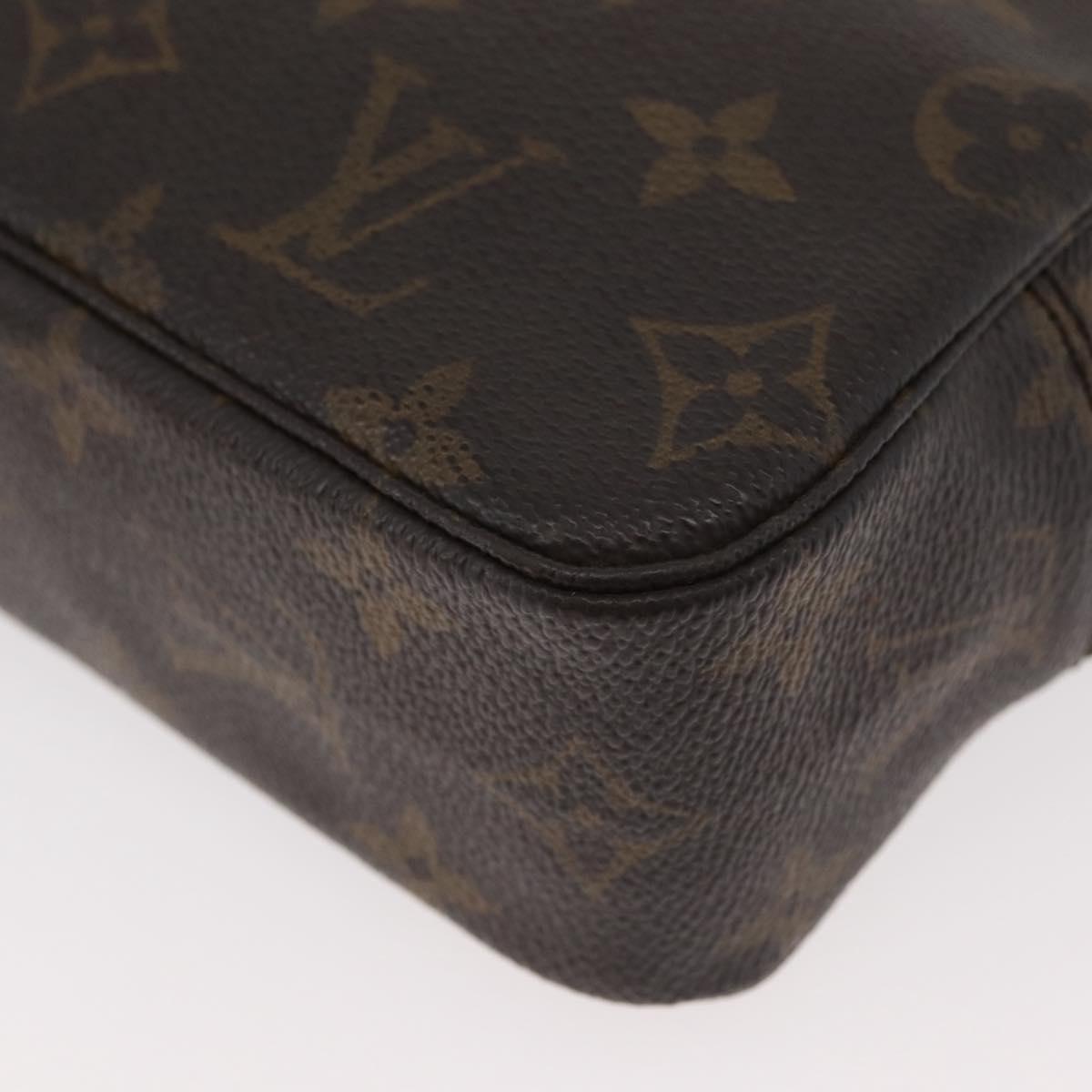 LOUIS VUITTON Monogram Trousse Toilette 18 Pouch M47526 LV Auth 179746