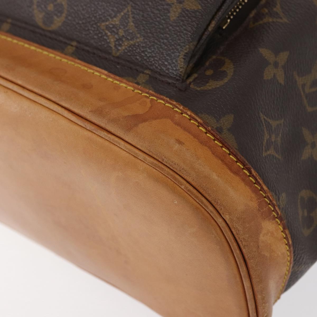 LOUIS VUITTON Monogram Montsouris MM Backpack M51136 LV Auth 179747