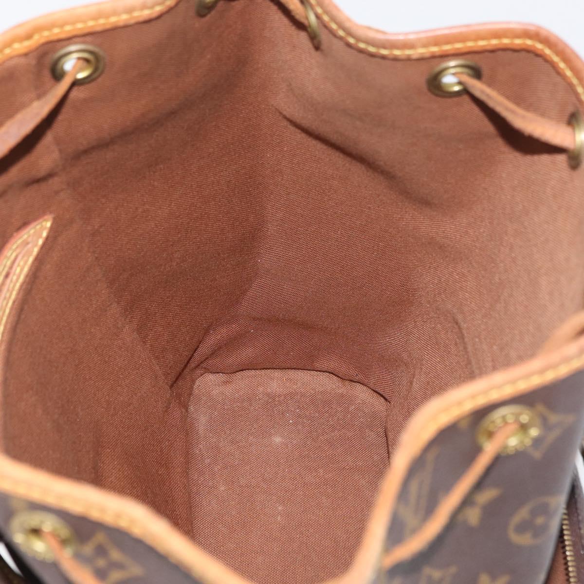 LOUIS VUITTON Monogram Montsouris MM Backpack M51136 LV Auth 179747