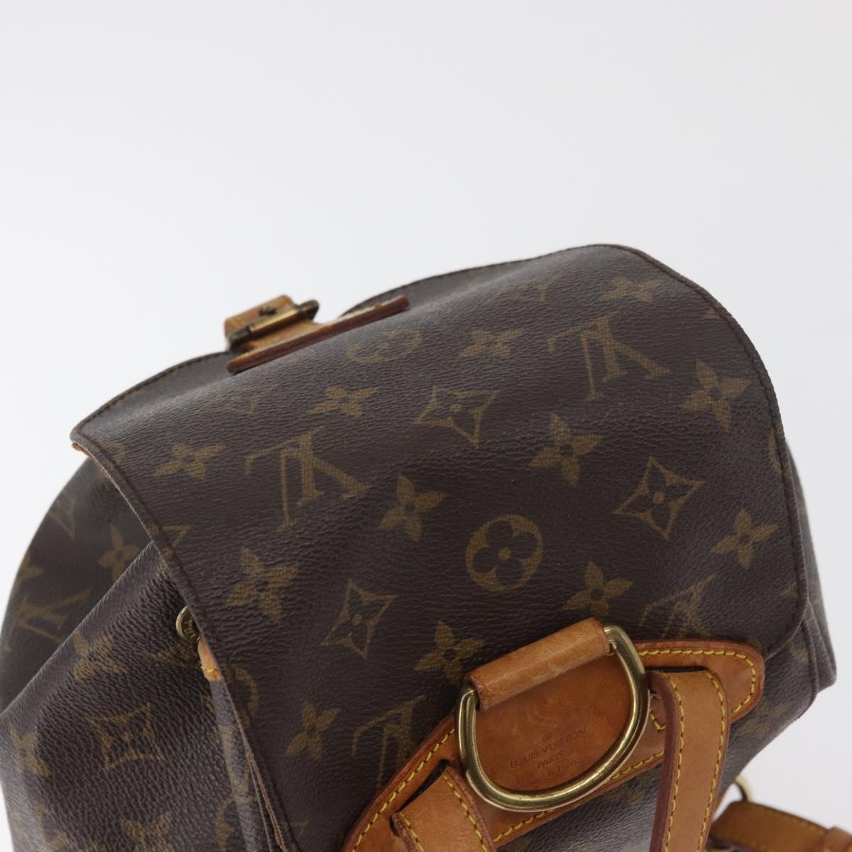 LOUIS VUITTON Monogram Montsouris MM Backpack M51136 LV Auth 179747