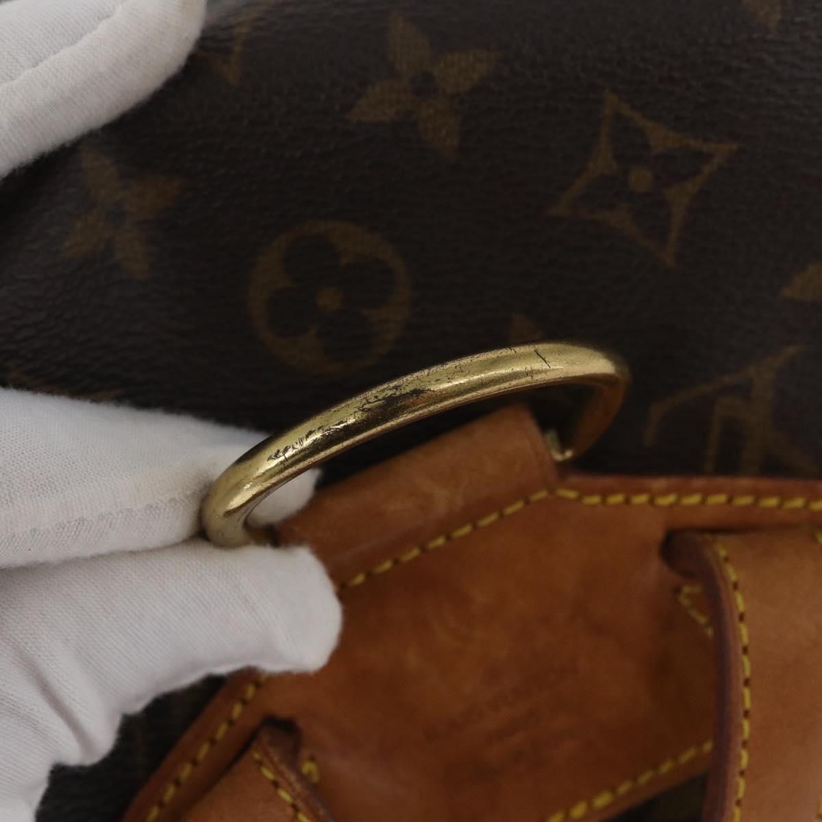 LOUIS VUITTON Monogram Montsouris MM Backpack M51136 LV Auth 179747