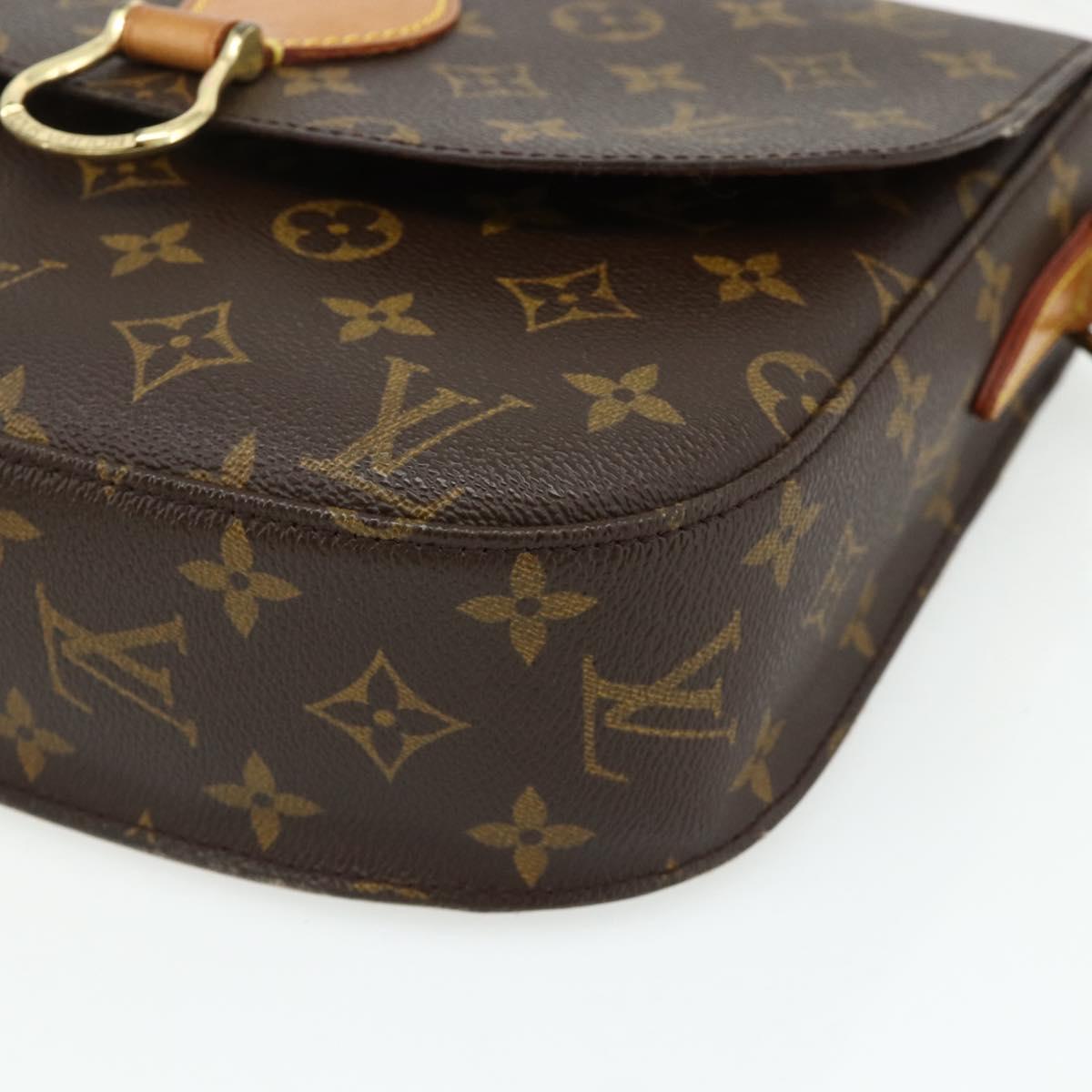 LOUIS VUITTON Monogram Saint Cloud GM Shoulder Bag M51242 LV Auth 179750A