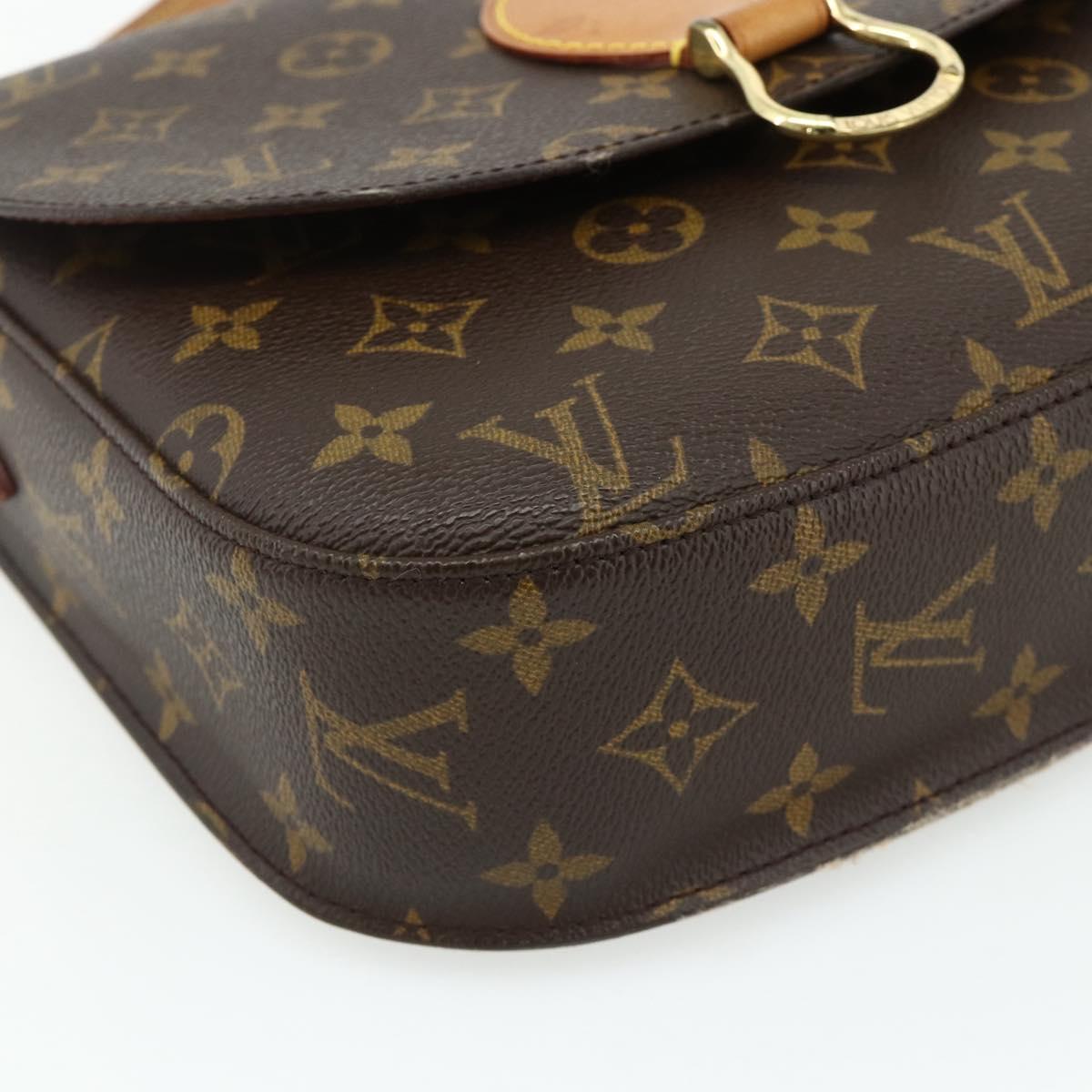 LOUIS VUITTON Monogram Saint Cloud GM Shoulder Bag M51242 LV Auth 179750A
