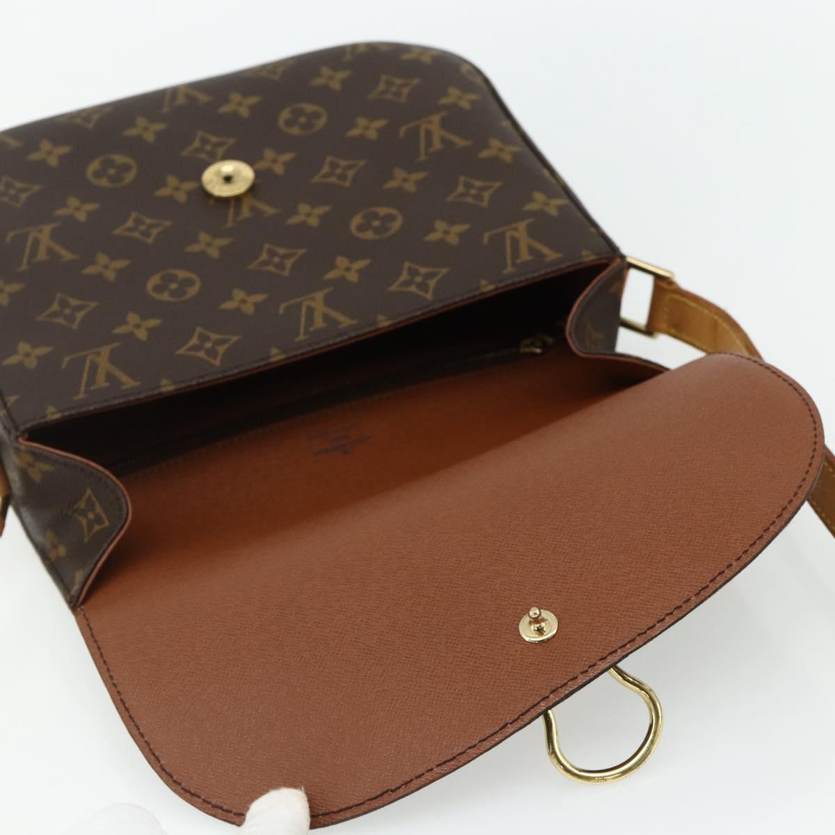 LOUIS VUITTON Monogram Saint Cloud GM Shoulder Bag M51242 LV Auth 179750A