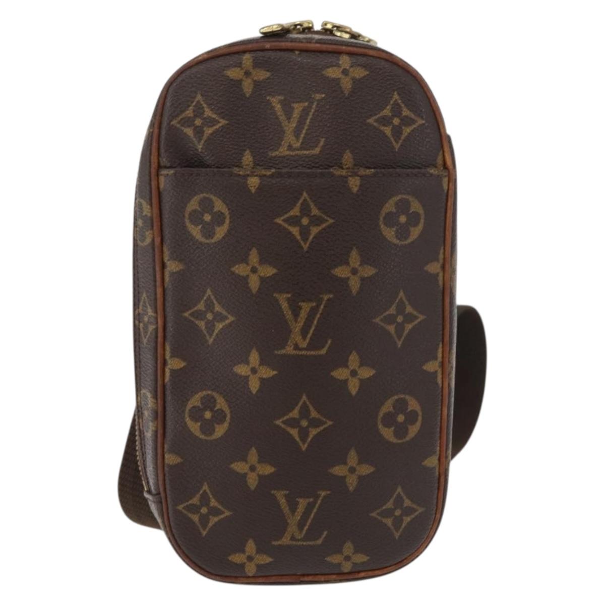LOUIS VUITTON Monogram Pochette Gange Shoulder Bag M51870 LV Auth 179751