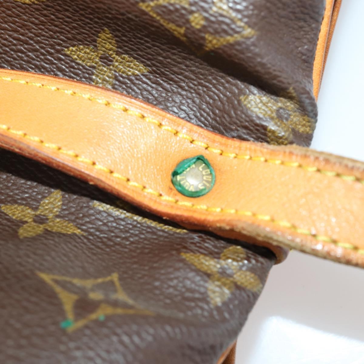 LOUIS VUITTON Monogram Saumur 30 Shoulder Bag M42256 LV Auth 179755