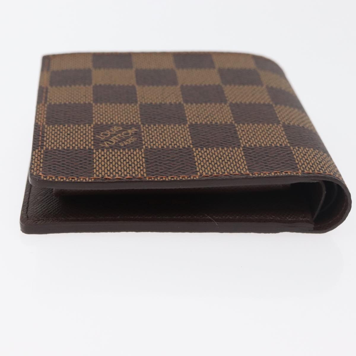 LOUIS VUITTON Damier Ebene Portefeuille Marco Bifold Wallet N61675 Auth 179769SAV
