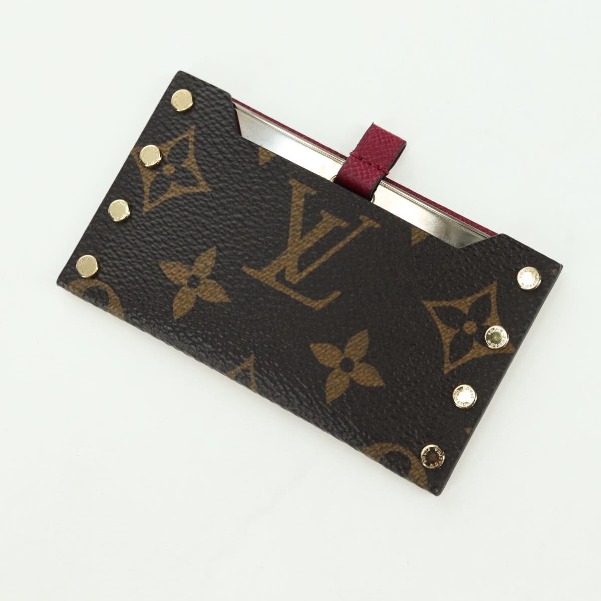LOUIS VUITTON Monogram Etui Miroir Hand Mirror M61474 LV Auth 179771M