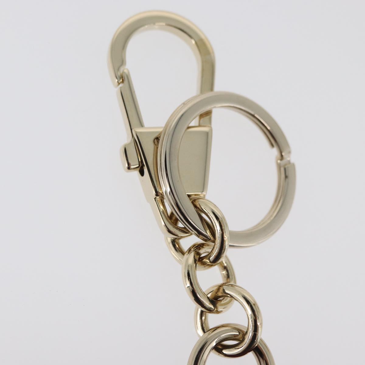 GUCCI GG Supreme Higuchi Yuko Collaboration Charm PVC Beige Gold Auth 179773SM