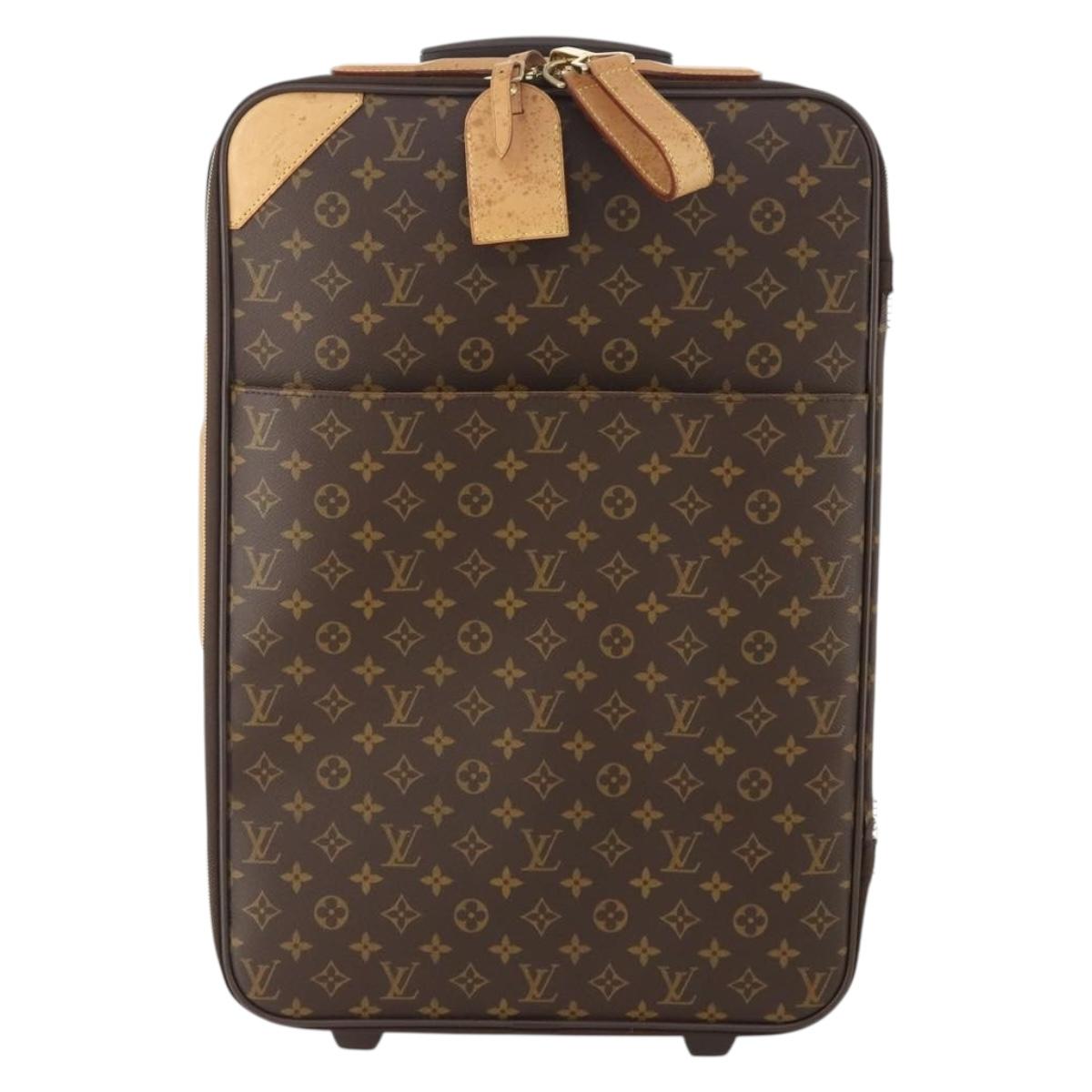 LOUIS VUITTON Monogram Pegas 55 Suitcase M23294 LV Auth 179788A