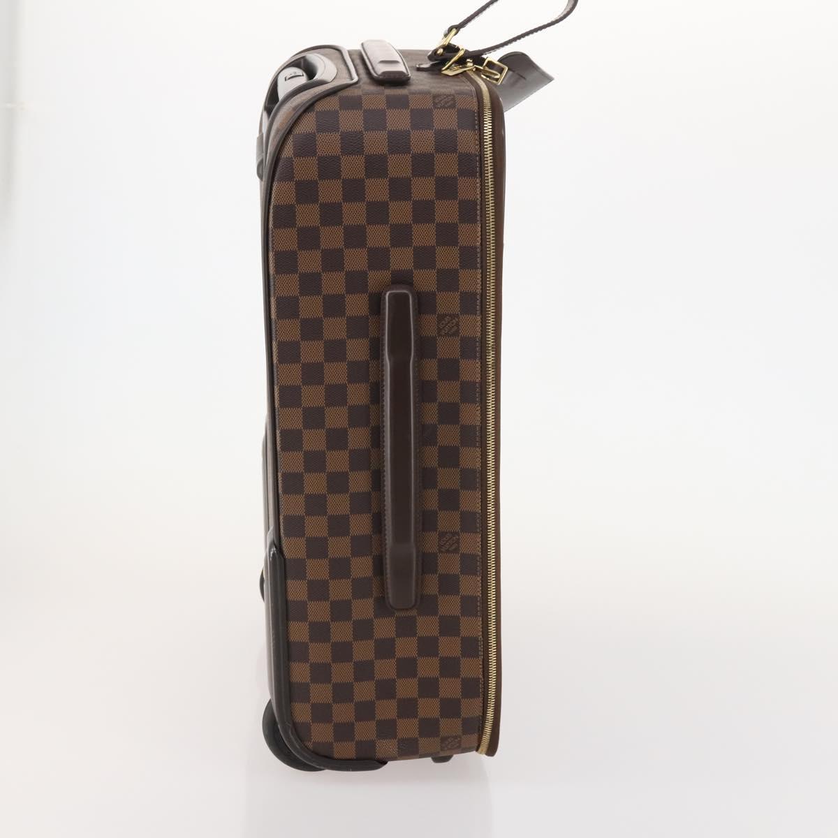 LOUIS VUITTON Damier Ebene Pegas 55 Suitcase N23294 LV Auth 179790V