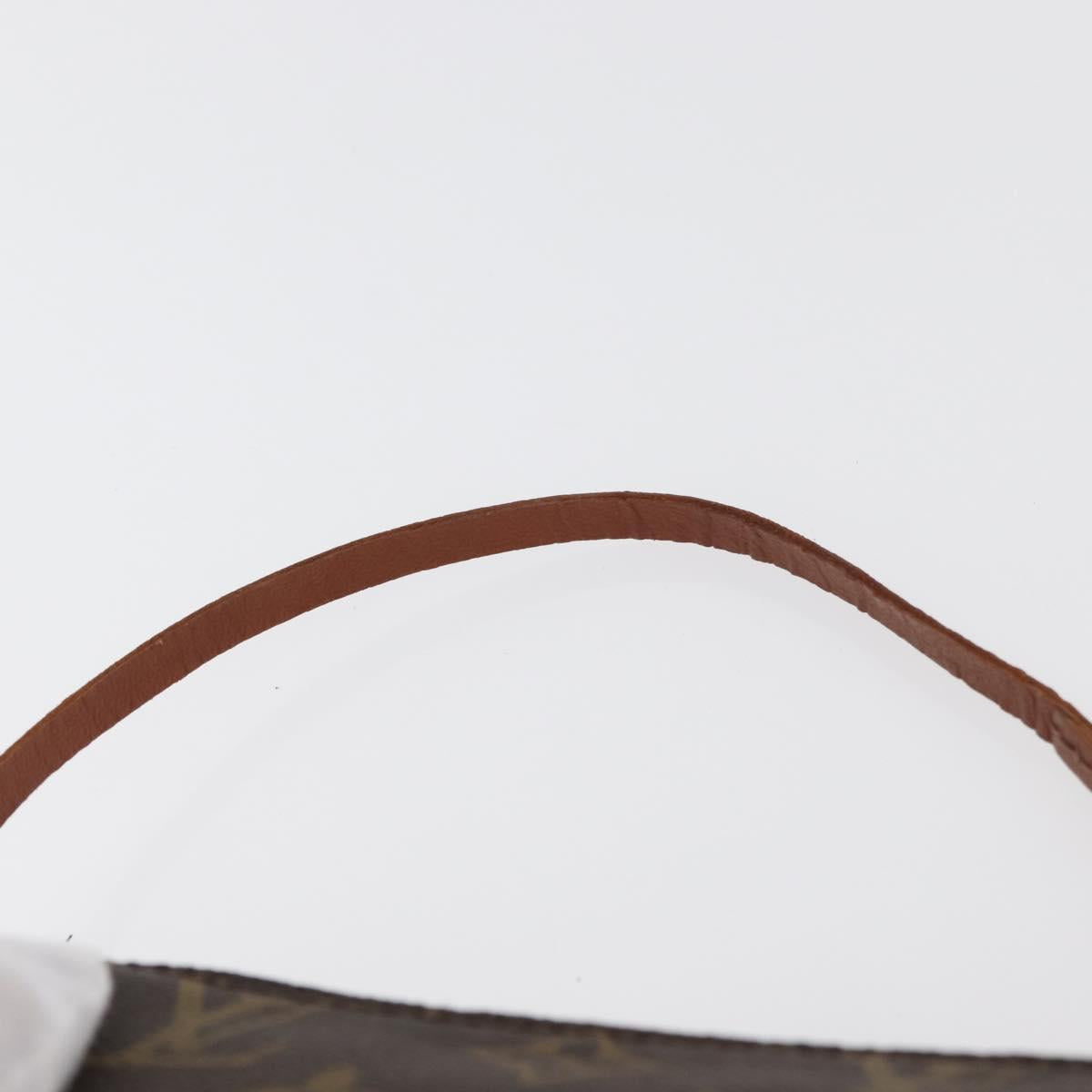 LOUIS VUITTON Monogram Papillon Pouch LV Auth 179810