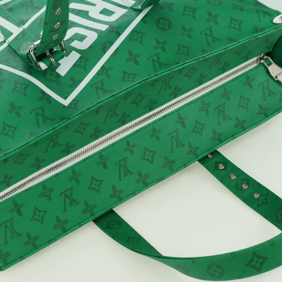 LOUIS VUITTON Monogram Everyday LV Cover GM Tote Bag Green M58749 Auth 179818SM