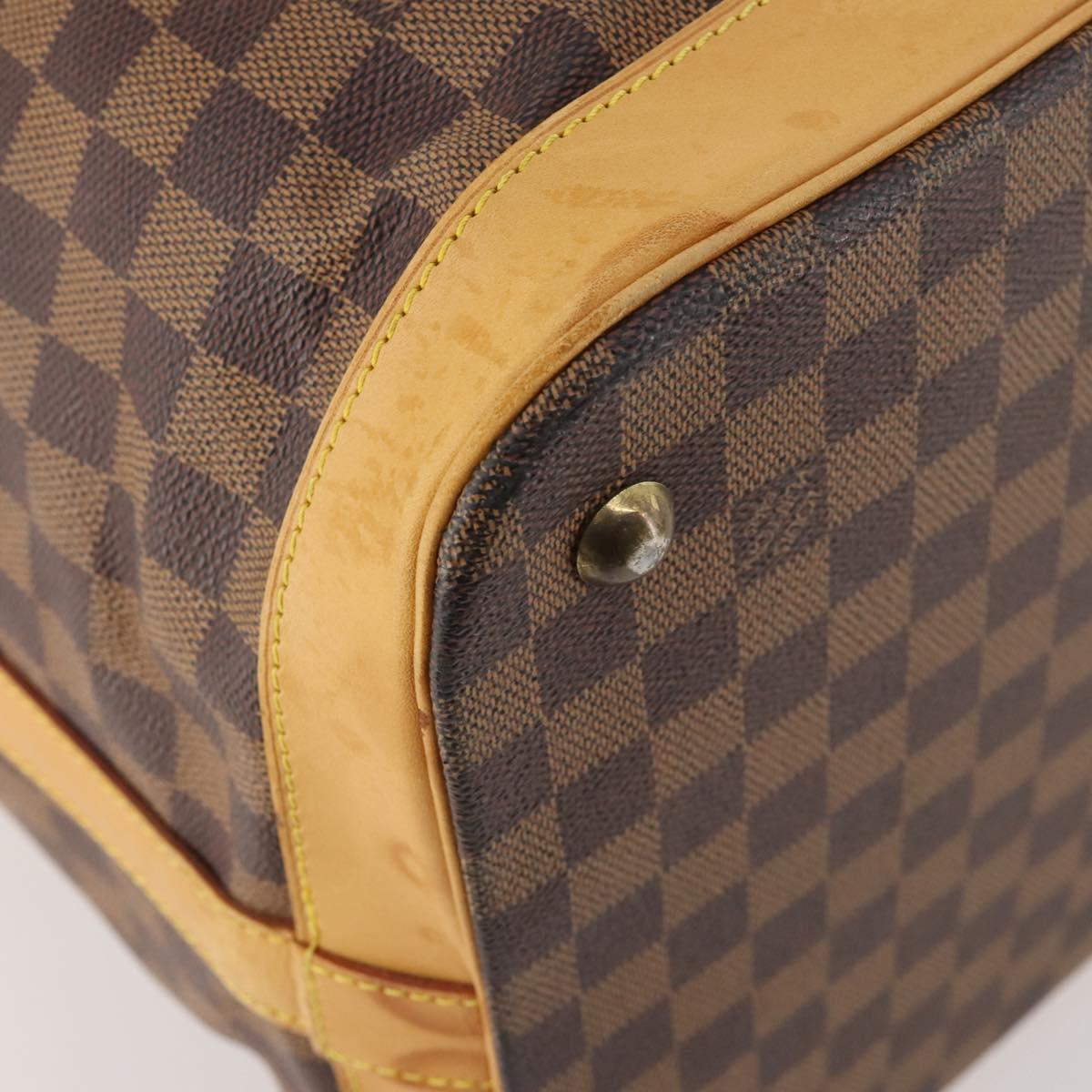 LOUIS VUITTON Damier Ebene Cruiser Bag 45 100th Anniversary N41160 Auth 179820