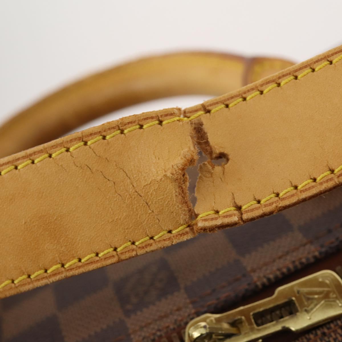 LOUIS VUITTON Damier Ebene Cruiser Bag 45 100th Anniversary N41160 Auth 179820